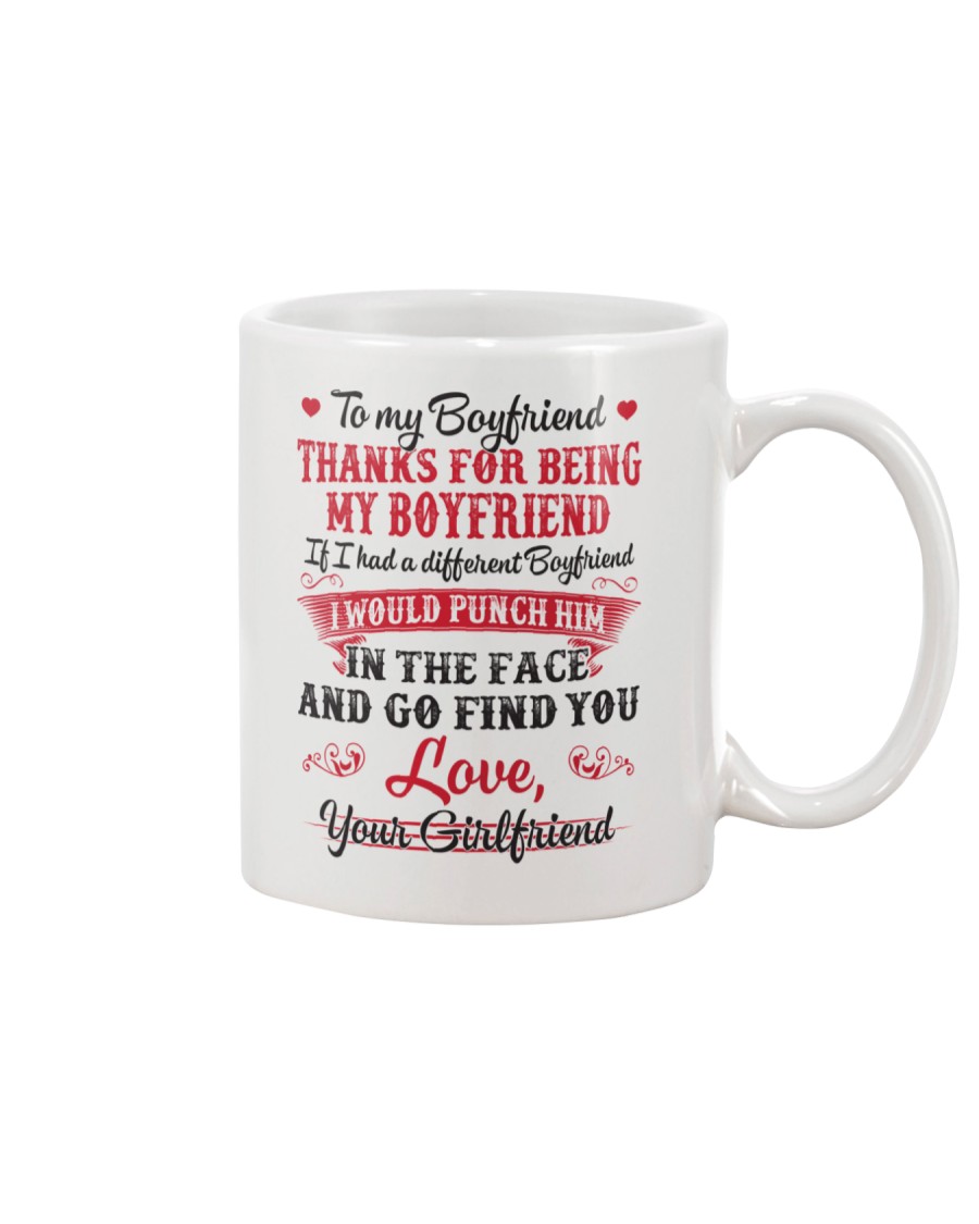 To My Boyfriend Mug