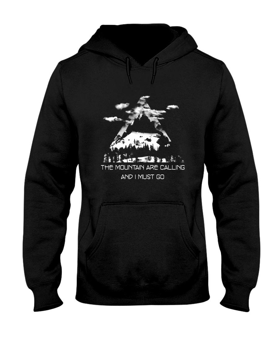 The Mountains Are Calling Hooded Sweatshirt