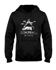 The Mountains Are Calling Hooded Sweatshirt front