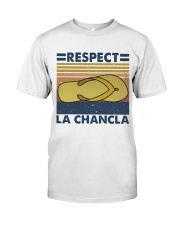 Respect A Chancla Premium Fit Mens Tee thumbnail
