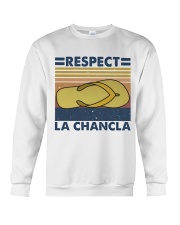 Respect A Chancla Crewneck Sweatshirt thumbnail