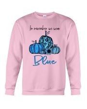 We Wear Blue Crewneck Sweatshirt thumbnail