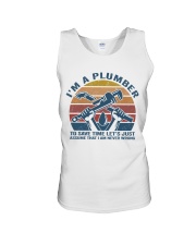 I'm A Plumber Unisex Tank thumbnail