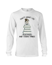 I Read Books Long Sleeve Tee thumbnail