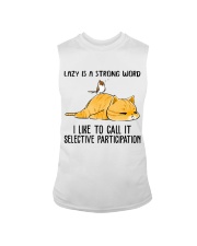 Lazy Is A Strong Word Sleeveless Tee thumbnail