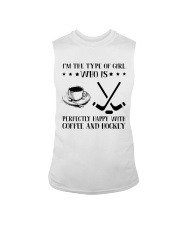 Coffee And Hockey Sleeveless Tee thumbnail