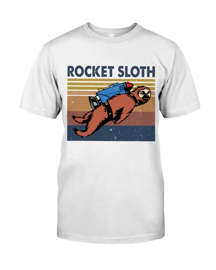 Rocket Sloth Classic T-Shirt