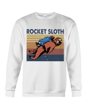 Rocket Sloth Crewneck Sweatshirt thumbnail