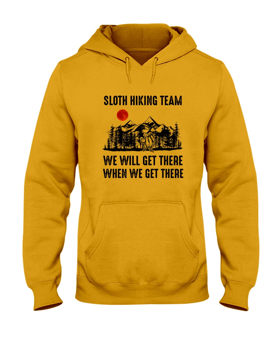 Sloth Hiking Team Hooded Sweatshirt