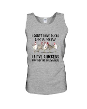 I Have Chicken Unisex Tank thumbnail