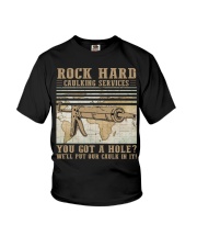 Rock Hard Caulking Services Youth T-Shirt thumbnail