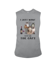 Pet All The Cats Sleeveless Tee thumbnail