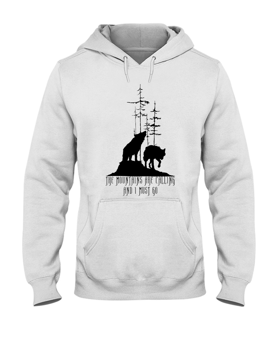 The Mountains Are Calling Hooded Sweatshirt