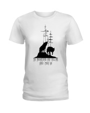 The Mountains Are Calling Ladies T-Shirt thumbnail