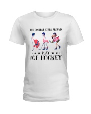 Play Ice Hockey Ladies T-Shirt thumbnail