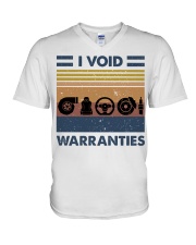 I Void Warranties V-Neck T-Shirt thumbnail