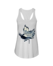 And Into The Forest I Go Ladies Flowy Tank thumbnail