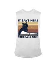 It Says Here Sleeveless Tee thumbnail