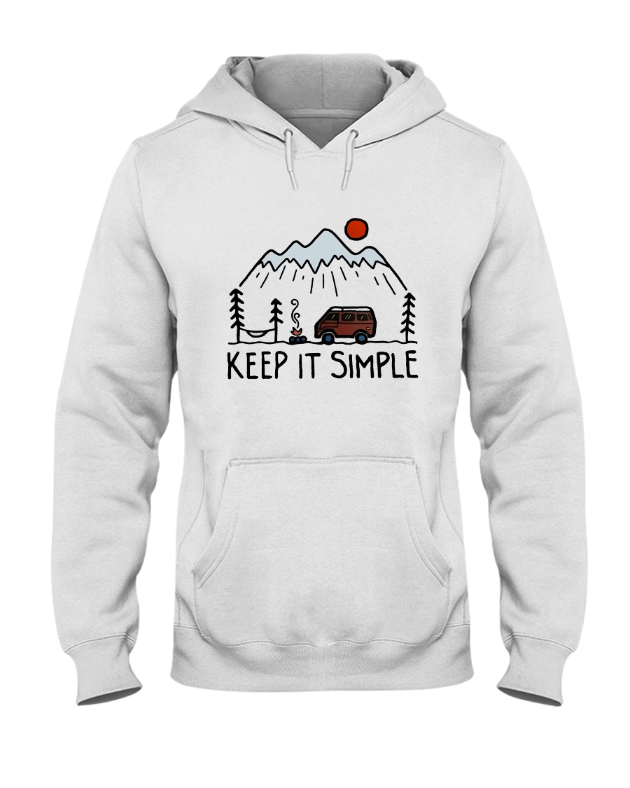 Keep It Simple Hooded Sweatshirt