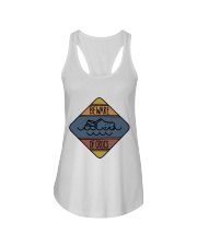 Beware Of Crocs Ladies Flowy Tank thumbnail