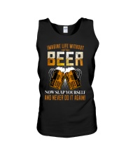 Imagine Life Without Beer Unisex Tank thumbnail