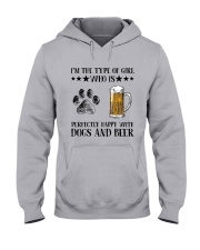 Dogs And Beer Hooded Sweatshirt thumbnail