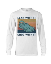 Lean With It Croc With It Long Sleeve Tee thumbnail