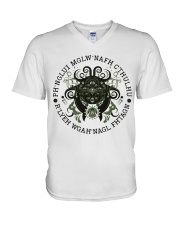 Cthulhu Mythos V-Neck T-Shirt thumbnail