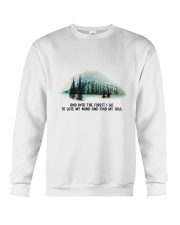 And Into The Forest I Go Crewneck Sweatshirt thumbnail