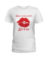 Whisper Words Of Wisdom Ladies T-Shirt thumbnail