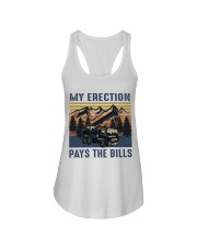 My Erection Pays The Bills Ladies Flowy Tank thumbnail