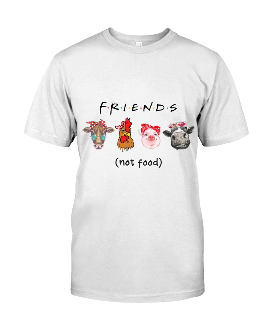 Friends Not Food Classic T-Shirt