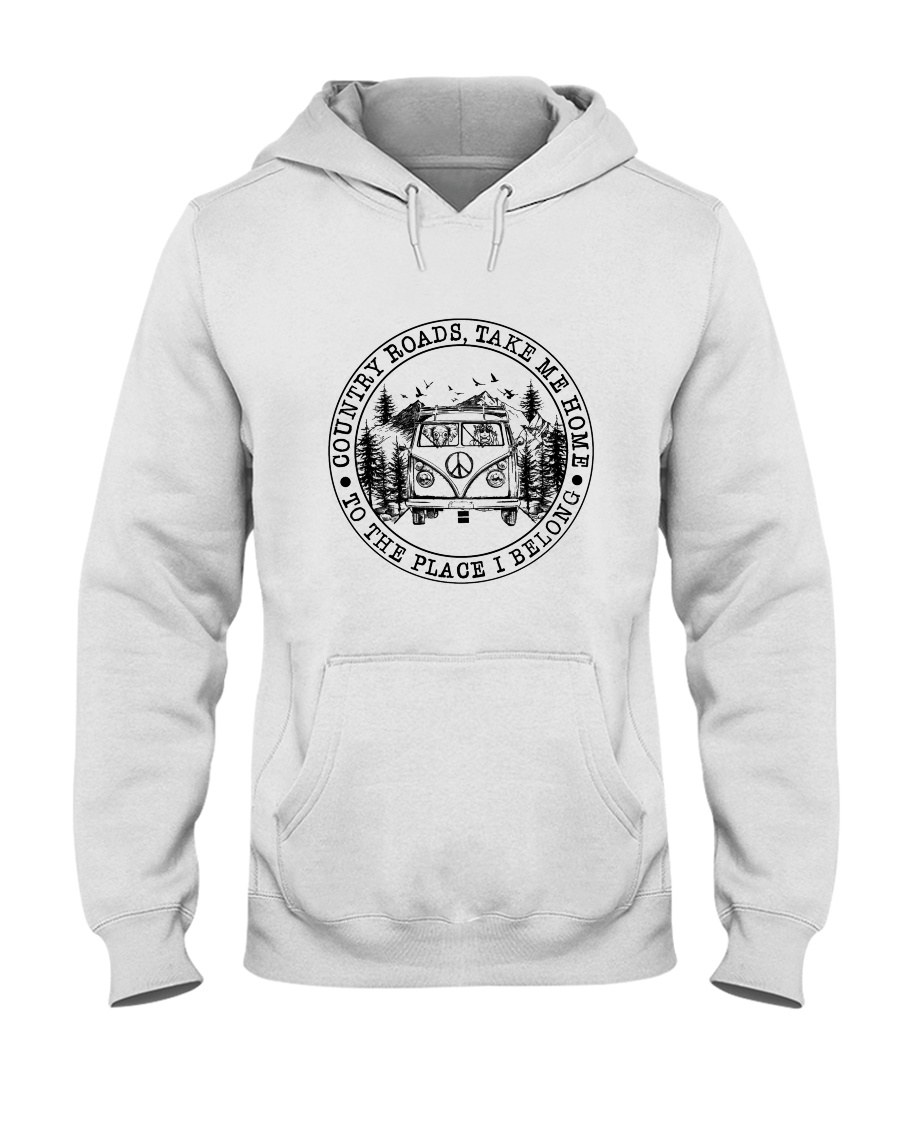 Country Roads Take Me Home Hooded Sweatshirt