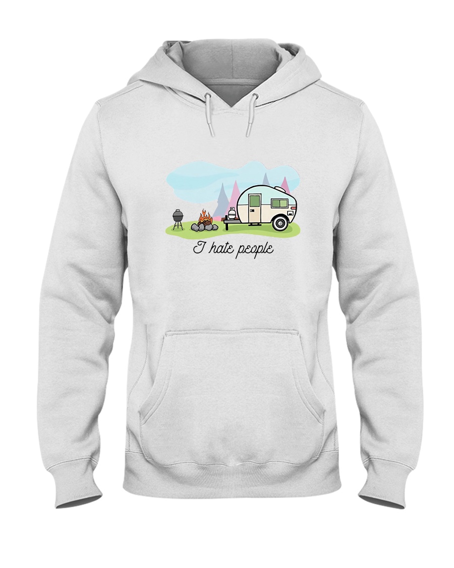 I Hate People Hooded Sweatshirt