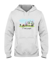 I Hate People Hooded Sweatshirt front