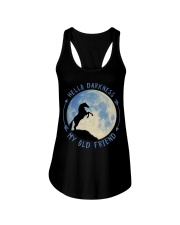 Hello Darkness My Old Friend Ladies Flowy Tank thumbnail