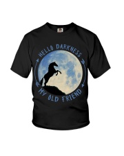 Hello Darkness My Old Friend Youth T-Shirt thumbnail