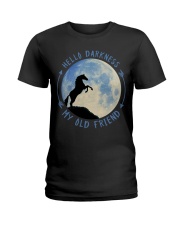 Hello Darkness My Old Friend Ladies T-Shirt thumbnail