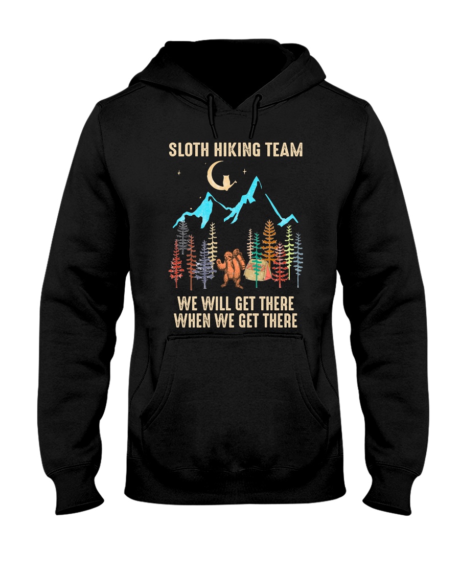 Sloth Hiking Team Hooded Sweatshirt