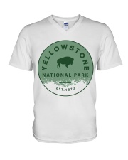 Yellow Stone V-Neck T-Shirt thumbnail