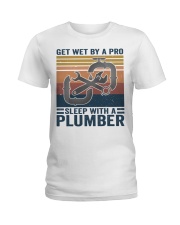 Get Wet By A Pro Ladies T-Shirt thumbnail