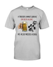 He Also Neef A Dog Classic T-Shirt front