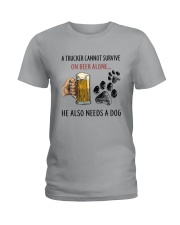 He Also Neef A Dog Ladies T-Shirt thumbnail