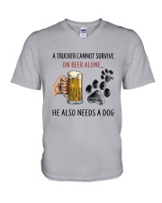 He Also Neef A Dog V-Neck T-Shirt thumbnail