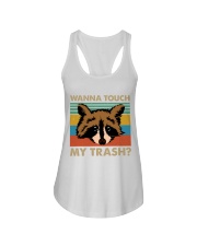 Wanna Touch My Trash Ladies Flowy Tank thumbnail
