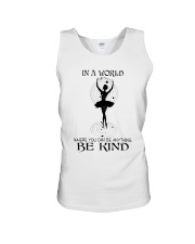 Be Kind In A World Unisex Tank thumbnail