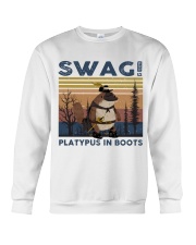 Playtypus In Boots Crewneck Sweatshirt thumbnail