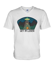 Get In Loser V-Neck T-Shirt thumbnail