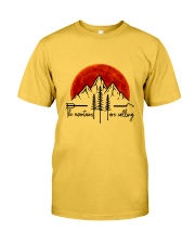 The Mountains Are Calling Classic T-Shirt thumbnail