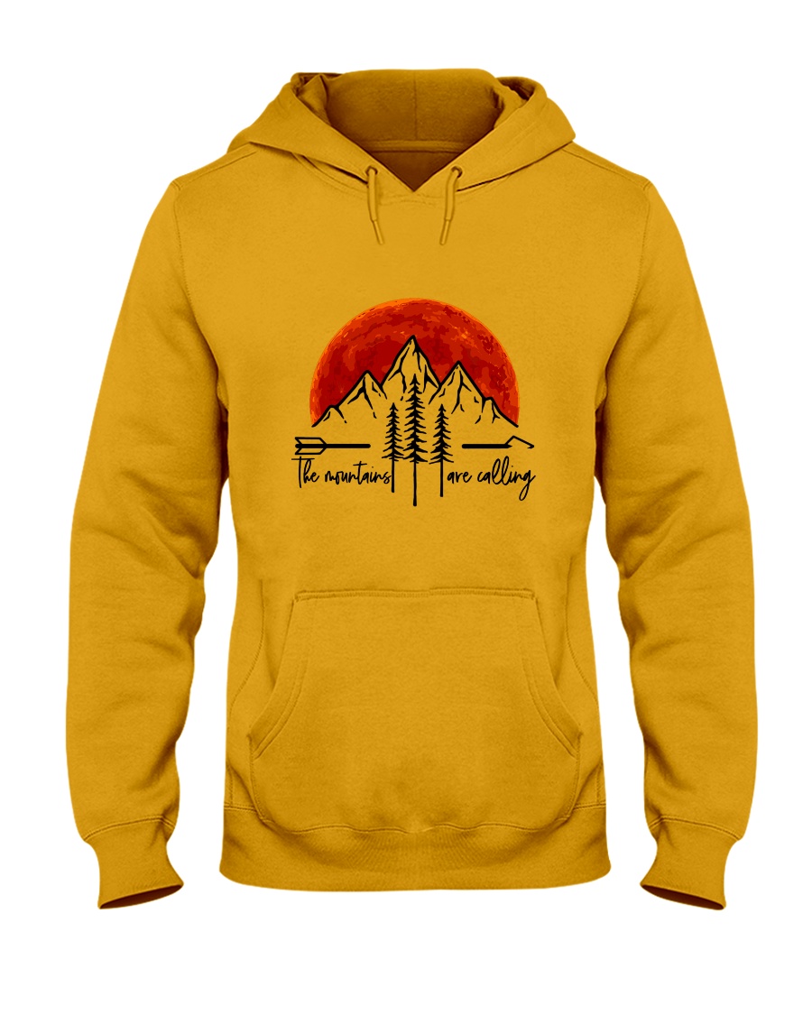 The Mountains Are Calling Hooded Sweatshirt